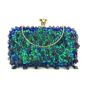 Pochette à Perles Brillantes et Délicates Pour Femme