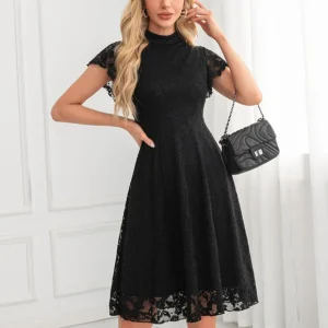Robe En Dentelle Grande Taille