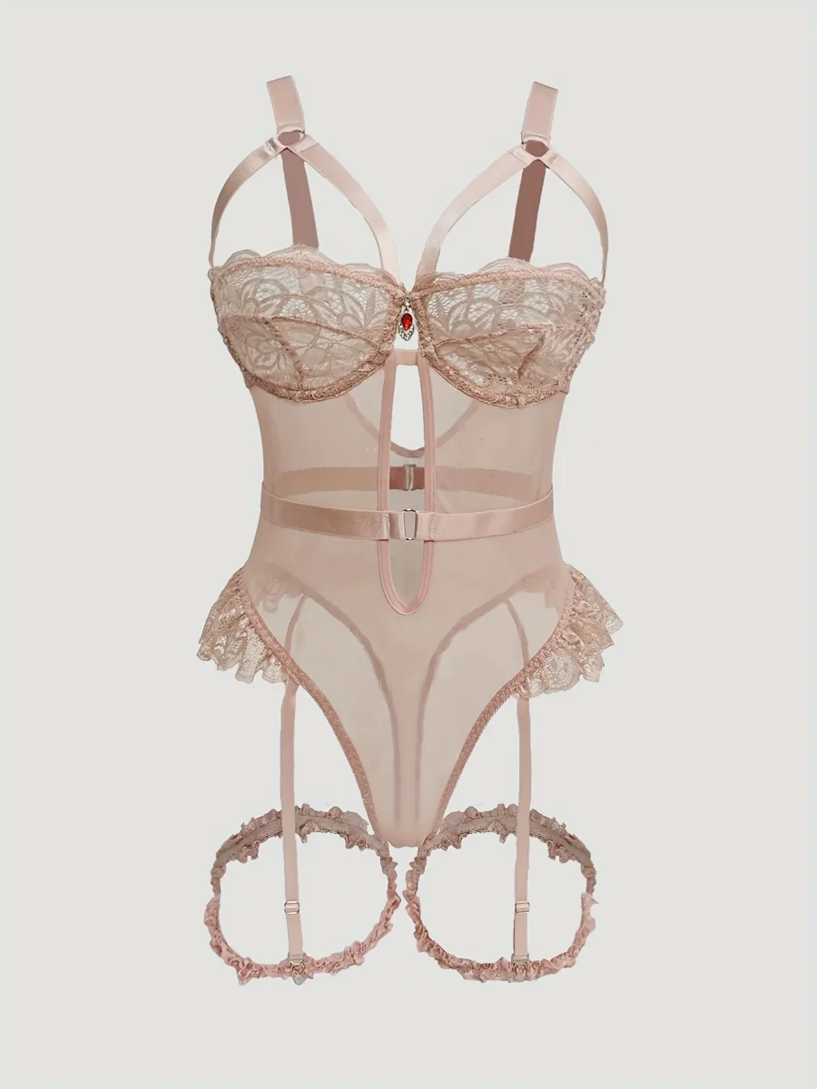 Body Porte-Jarretelle Grande Taille