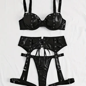 Ensemble de Lingerie Satinée