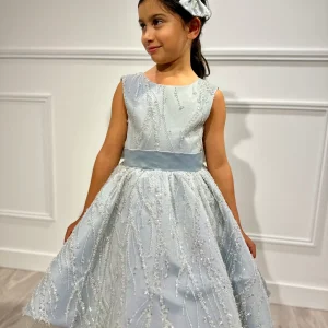Diamant - Robe prestigieuse ornée de perles et de strass