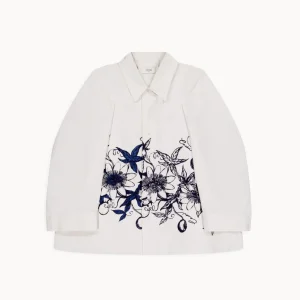 Chemise en coton sérigraphiée