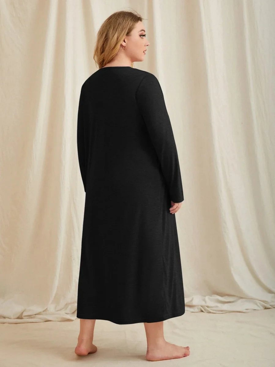 Ensemble Nuisette et Kimono Grande Taille – Image 5