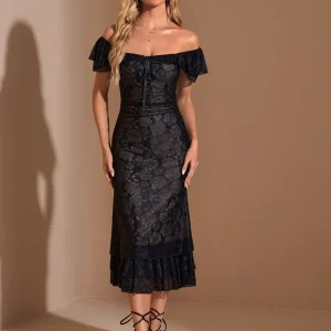 Robe Dentelle Mélodie Nocturne