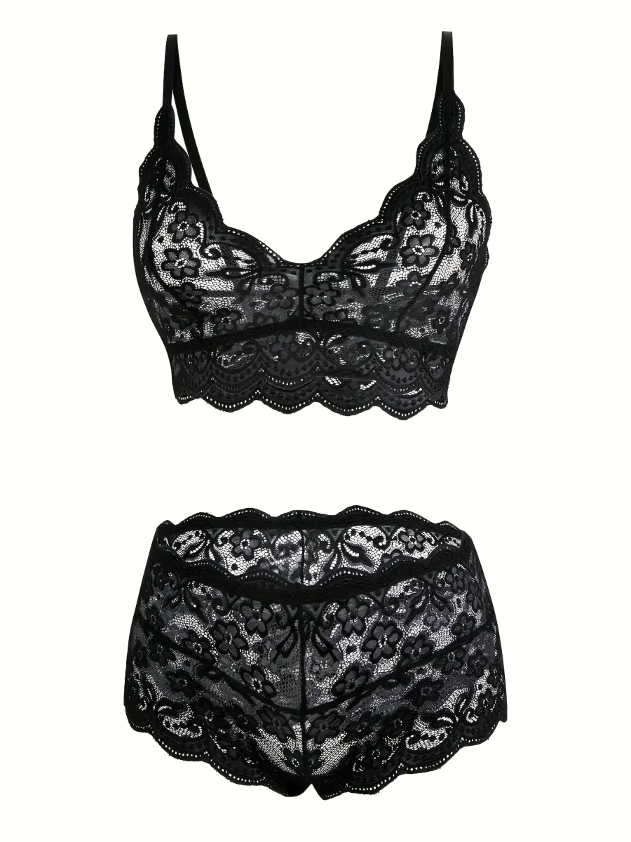 Ensemble Soutien-Gorge Shorty Grande Taille