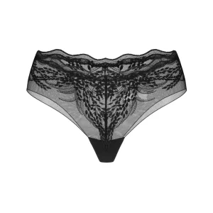 Culotte Transparente Noire