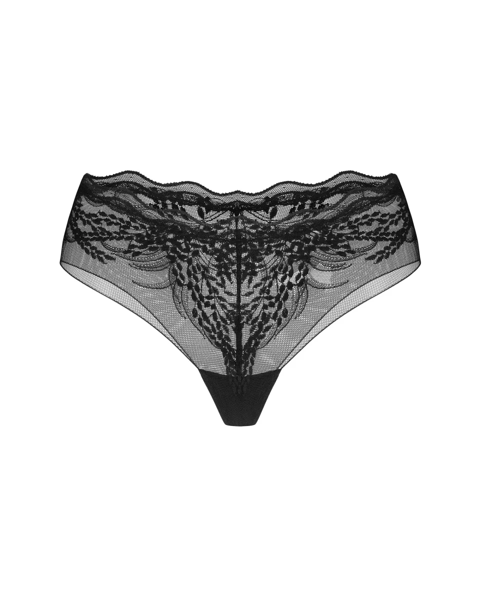 Culotte Transparente Noire
