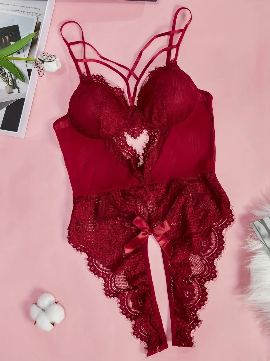 Body Sexy Transparent pour Femme – Image 2